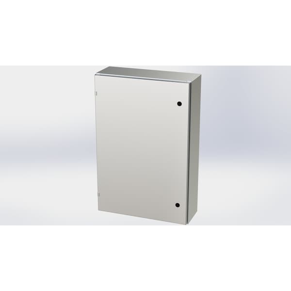1/4 Turn Latch Electrical Enclosures, 36 in H, 8 in D, 24 in W, NEMA 3R, 4, 4X, 12, 13